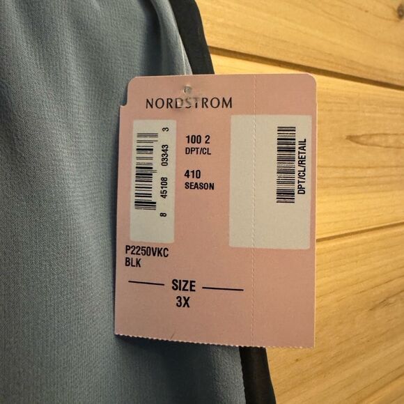 NWT Citron Santa Monica Size 3X Black Gray Ombré Pull On Maxi Skirt - Picture 12 of 12